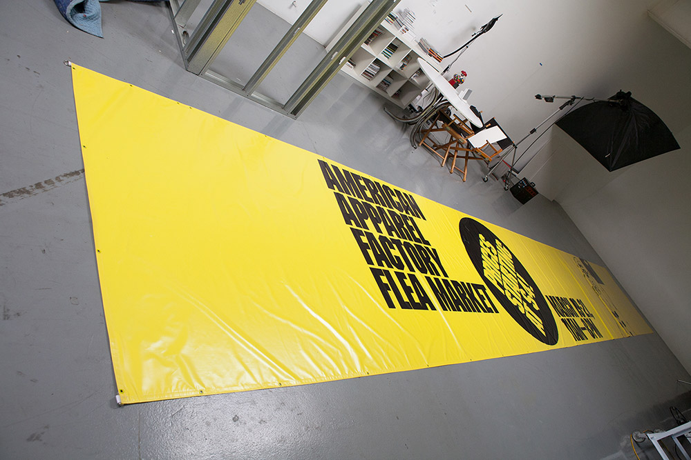 American Apparel Banner